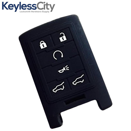 2007-2014 GM Cadillac / 6-Button Remote Smart Key Silicone Cover / B106 / OUC6000066