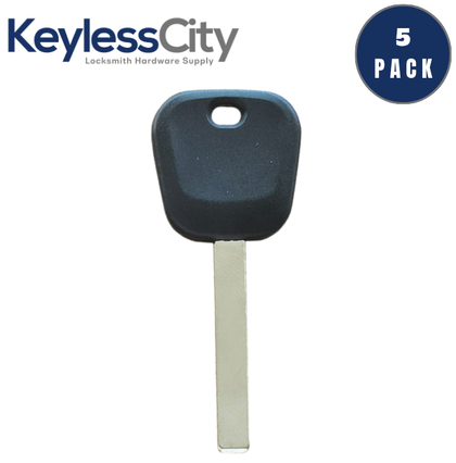 5 X 2008-2020 GM - B120 / B121 Transponder Key (46 Circle + Chip) (AFTERMARKET) (BUNDLE OF 5)