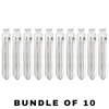 10 X KEYDIY - HYN14 - Flip Key Blade - #50 - For Xhorse / Keydiy Universal Remote Flip Keys (BUNDLE OF 10)