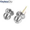 Kwikset Premium Combo Lockset – Knob & Deadbolt – Satin Silver