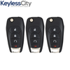 3 X 2019 - 2022 Chevrolet Cruze Trailblazer / 4-Button Flip Key SHELL For LXP-T004 (AFTERMARKET) (Bundle of 3)