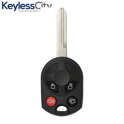 2006-2012 Ford / Mercury / Lincoln / 4-Button Remote Head Key / PN: 164-R7040 / OUCD6000022 / H75 / Chip 80 Bit (AFTERMARKET)