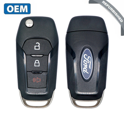 2015-2019 Ford Explorer F-series F150 3 Buttons Flip Remote Key / N5F-A08TAA / 315MHz (OEM Refurbished)