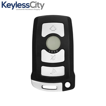 2002-2008 BMW 7 Series / 4-Button Smart Key / PN: 2911A-12133 / LX8766S / CAS1 / 315 MHz (AFTERMARKET)