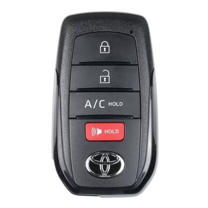 2023 Toyota bZ4X / 4 Buttons Smart Key / 8990H-42510 / HYQ14FBX (OEM)