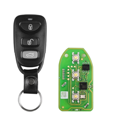 Xhorse XKHY01EN Hyundai Style / 4-Button Universal Remote For VVDI Key Tool (Wired)