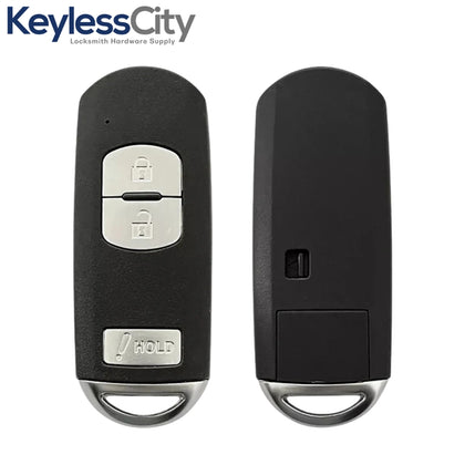 2012-2018 Mazda 3 CX3 CX5 / 3-Button Smart Key / PN: KD33-67-5RY / WAZSKE13D02 / (AFTERMARKET)