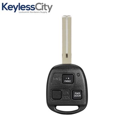 2004-2009 Lexus  / 3-Button Remote Head Key / HYQ12BBT / (AFTERMARKET)