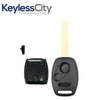 2002-2014 Honda / 3-Button Remote Head Key STRONG SHELL / HO01 / OUCG8D-380H-A, CWTWB1U545, CWTWBIU545 (AFTERMARKET)