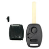 2002-2014 Honda / 3-Button Remote Head Key Shell / HO01 / OUCG8D-380H-A CWTWB1U545 CWTWBIU545
