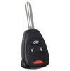 2004-2018 Chrysler Dodge Jeep / 4-Button Remote Head Key / OHT692427AA (AFTERMARKET)