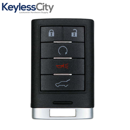 2010-2015 Cadillac SRX ATS XTS / 5-Button Smart Key / NBG009768 (AFTERMARKET)