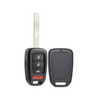 2013-2017 Honda Accord Civic / 4-Button Remote Head Key SHELL / HO01-SVC / MLBHLIK6-1T (AFTERMARKET)