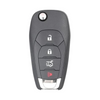 2016 - 2019 Chevrolet Cruze / 4-Button Flip Key SHELL For LXP-T004 (AFTERMARKET)