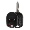 2011-2019 Ford / 3-Button Remote Head Key Shell / H75 / OUCD6000022