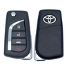 2018-2022 Toyota Corolla Camry / 4 Buttons Remote Flip Key / 89070-06791 / HYQ12BFB (OEM)