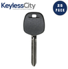 25 X 2017-2020 Subaru B110 Transponder Key / H Chip (AFTERMARKET) (BUNDLE OF 25)