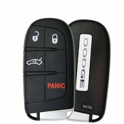2019-2023 Dodge Charger Challenger 4 Buttons Smart Key / 433MHz / 68394196AA (OEM Refurbished)