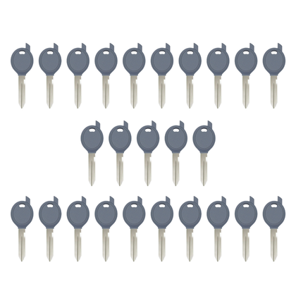 25 X Y160 / Y164 Chrysler Transponder Key SHELL (No Chip) (AFTERMARKET)(Bundle of 25)