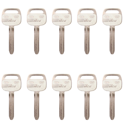 10 X Ilco - TR47 - X217 - Toyota - Metal Key Blank (BUNDLE OF 10)