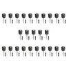 25 X 2002-2012 Acura Honda / HO01 Transponder Key SHELL (AFTERMARKET) (Bundle of 25)