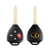 Xhorse XKTO02EN - Toyota Style / 4-Button Universal Remote Head Key for VVDI Key Tools (Wired)