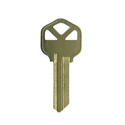 25 X KW1 Keys - Brass Finish Kwikset Key Blanks (JMA KW1-1KE-BR) (BUNDLE OF 25)
