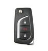 KEYDIY - 3-Button Universal Flip Key - Toyota Style (B13)
