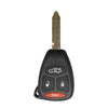 2005-2010 Chrysler Dodge Jeep / 4-Button Remote Head Key / KOBDT04A (AFTERMARKET)