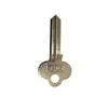 CO36 / COR45 / Corbin Key Blank - Nickel Plated Brass (JMA COR-45)