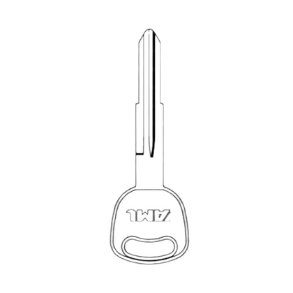 Hyundai / Kia KK4 / X267 Metal Key (JMA KI-4D)