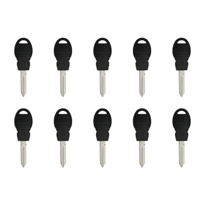 10 X Y170 Chrysler / Dodge / Jeep Transponder Key (AFTERMARKET) (BUNDLE OF 10)