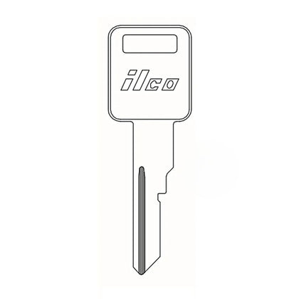 ILCO - 1986 - 2003 Buick Cadillac Chevrolet Oldsmobile Pontiac Key Blank - B62 / P1098AV