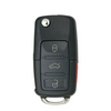 1998-2002 VW / 4-Button Flip Key / HLO1J0959753F / (AFTERMARKET)