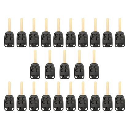 25 X 2011-2013 Honda Odyssey / 5-Button Remote Head Key SHELL / HO01 / N5F-A04TAA (Bundle of 25)