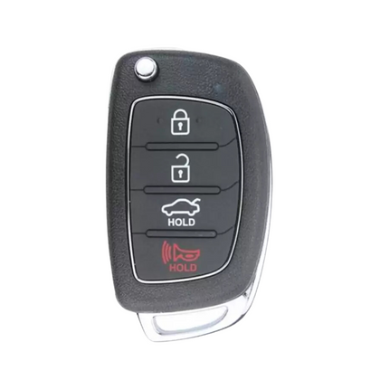 2015-2017 Hyundai Sonata / 4-Button Flip Key / PN: 95430-C1010 / TQ8-RKE-4F16 (AFTERMARKET)