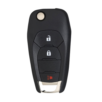 2016-2021 Chevrolet Cruze XL8 / 3-Button Remote Flip Key / PN: 13514134 / LXP-T004 (AFTERMARKET)