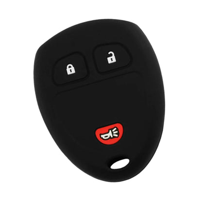 2007-2015 Buick Cadillac Chevrolet GMC Saturn / 3-Button Remote Keyless Entry Key Silicone Cover / OUC60270