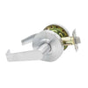 Kenaurd - Commercial Lever Set Handle - SFIC IC Core - 2-3/4” Standard Backset - Satin Chrome - Storeroom - Grade 2