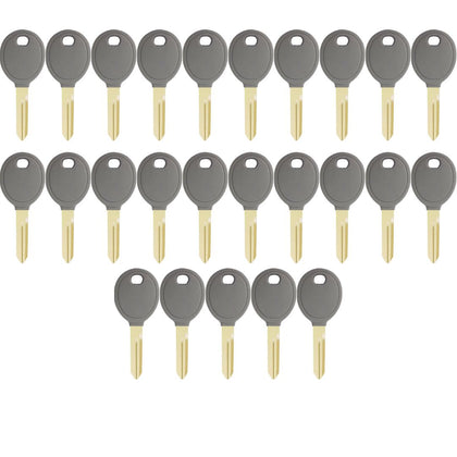 25 X 2004-2019 Chrysler / Dodge / Jeep Transponder Key / Y164 (Chip 46) (AFTERMARKET) (BUNDLE OF 25)