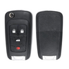 2010-2021 Chevrolet / 4-Button Flip Key / PN: 5921872 / OHT05918179 / HU100 / PEPS (AFTERMARKET)