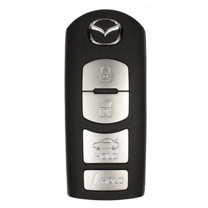 2014-2019 Mazda / 4-Button Smart Key / PN: GJY9-67-5DY / WAZSKE13D01 (OEM Refurb)