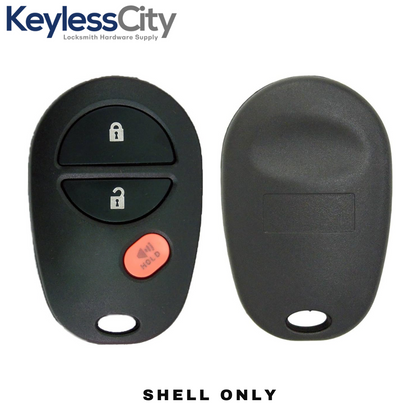 2004-2019 Toyota Keyless Entry Remote SHELL For GQ43VT20T