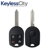 10 X 2009-2018 Ford F-Series Explorer / 4-Button Remote Head Key / OUC6000022 / (AFTERMARKET) (BUNDLE OF 10)