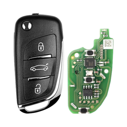 Xhorse XKDS00EN Generic Style / 3-Button Universal Remote Key For VVDI Key Tool (Wired)