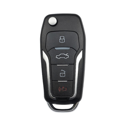 2000-2019 Mercury Lincoln Ford / 4-Button Flip Key / PN: 5912512 / CWTWB1U331 (AFTERMARKET)
