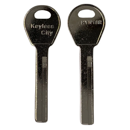 100 X HY18 RIGHT - Hyundai Key Blank - Test Key Blade (AFTERMARKET) (BUNDLE OF 100)