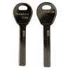 100 X HY18 RIGHT - Hyundai Key Blank - Test Key Blade (AFTERMARKET) (BUNDLE OF 100)