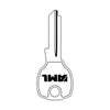 NA24 / 1069LC National Cabinet Key - Brass (JMA NTR-1D)