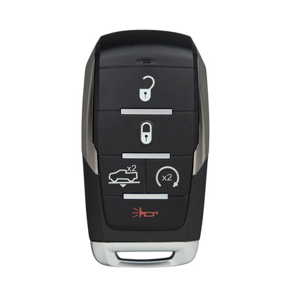 2019-2023 Ram 1500 Pickup / 5-Button Smart Key / PN: 68291690AE / OHT-4882056 / W/ Air Suspension / Silver Stripe (AFTERMARKET)